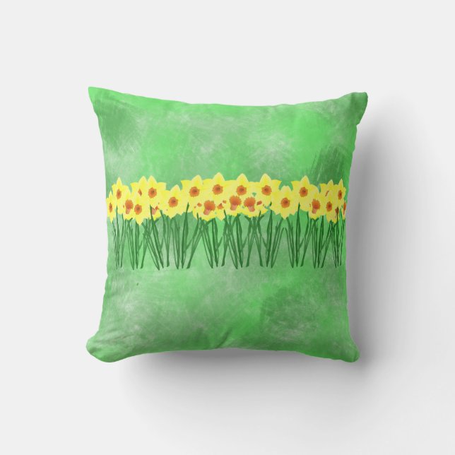 Daffodiles Lance Oreiller (Recto)