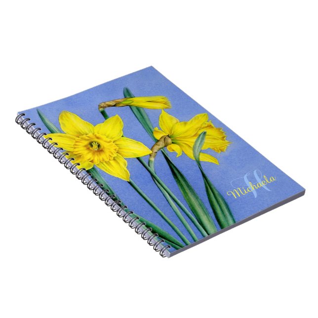 Daffodils nom de l'art et carnet initial (Côté Droit)
