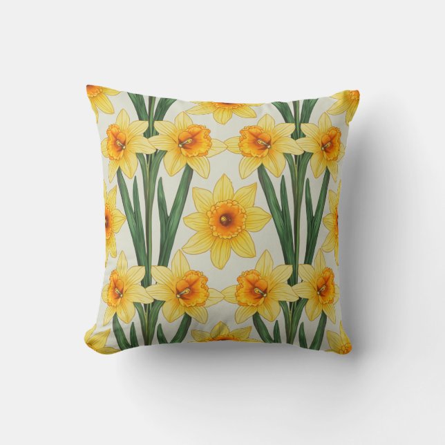 Daffodique Coussin Cushion (Recto)