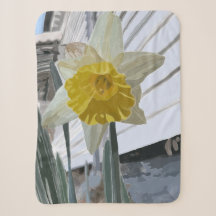 Daffodique petite couverture Sherpa