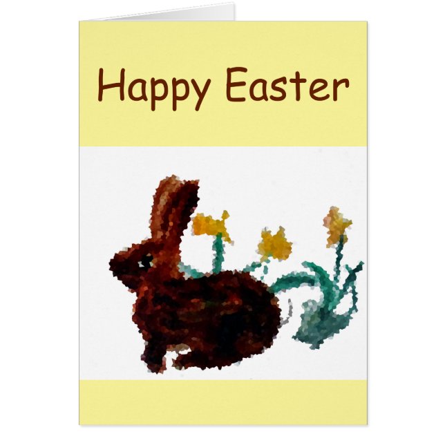 Daffodiques de lapin de printemps Pâques (Devant)