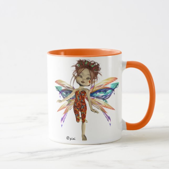 Dahlia féerique - tasse (Droite)