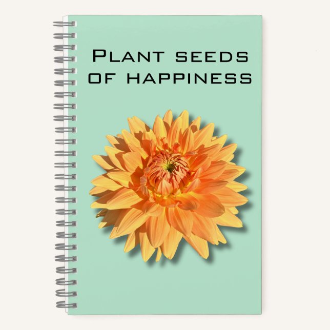 Dahlia Plante semences du Carnet du bonheur (Recto)
