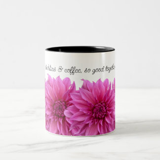 Dahlias et Mug de fleur de café