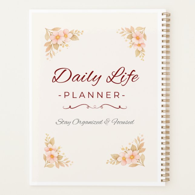 Daily Life Planner – Stay Organized & Focused (Dos)