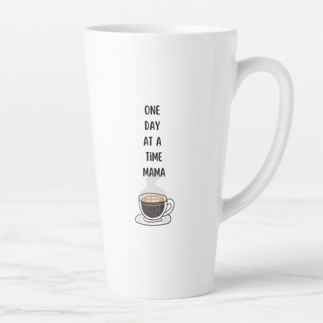 Daily Motivation Latte Mug (Droite)
