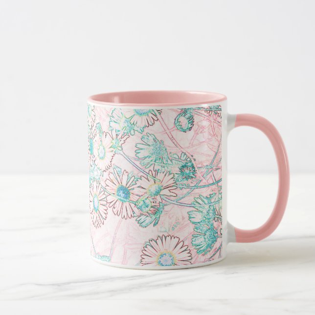 Daisies Café Mug (Droite)