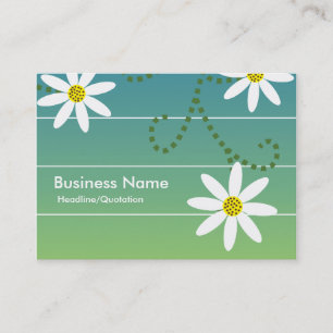 Daisies Chubby Cartes de visite