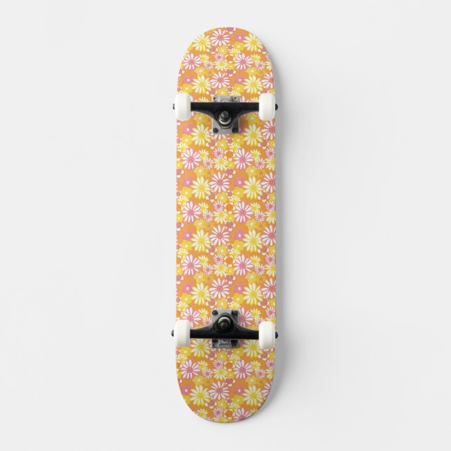 Daisies d'été Skateboard (Recto)