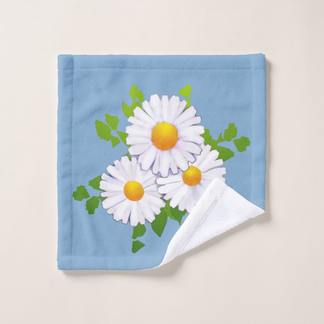 Daisies Facecloth (Gant de toilette)