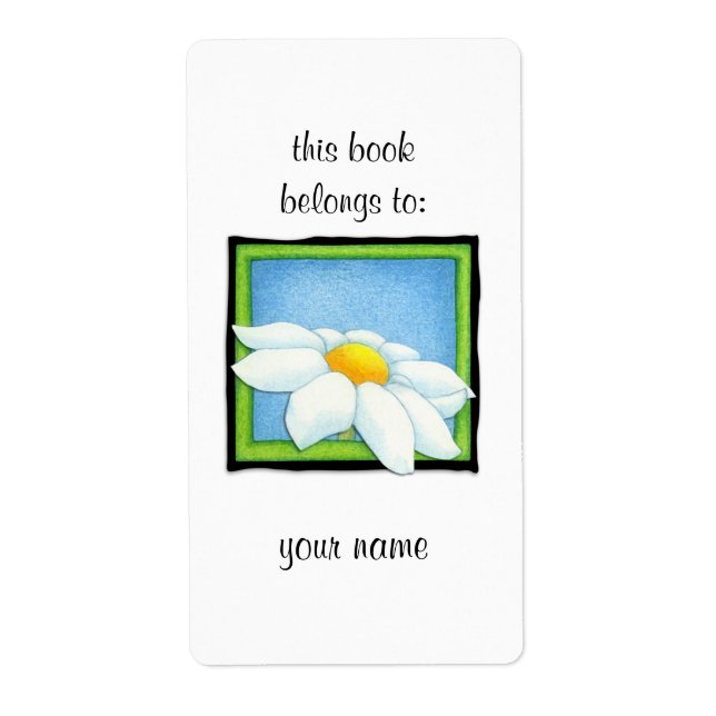 Daisy 2 Étiquette plaque (Devant)