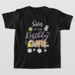 Daisy Birthday Girl kids tshirts Soeur<br><div class="desc">Célébrez l'anniversaire avec ce t-shirt spécial,  design spécial et personnalisé</div>