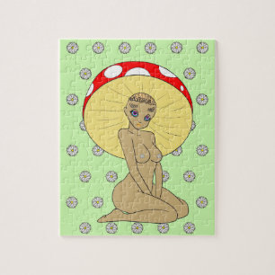 Daisy Casquette Mushroom Princess Puzzle