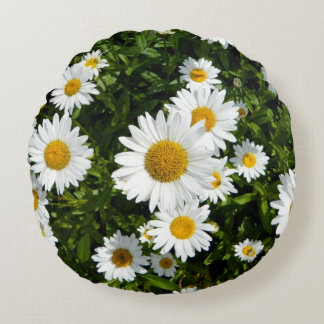 Daisy Delight Round Coussin