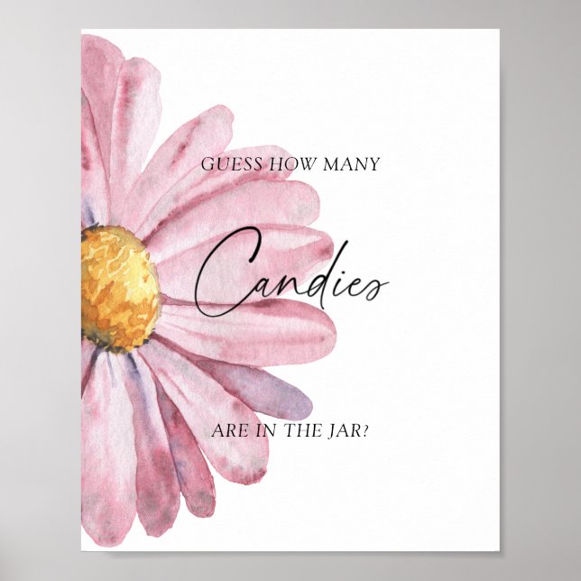 Daisy - devinez combien de bonbons Poster (Devant)