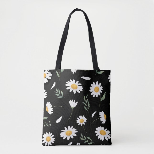 Daisy Floral Tote Bag (Devant)