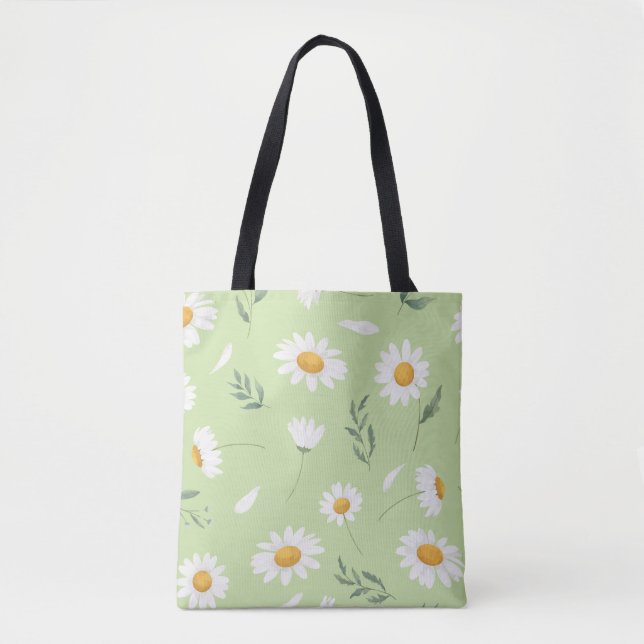 Daisy Floral Tote Bag (Devant)