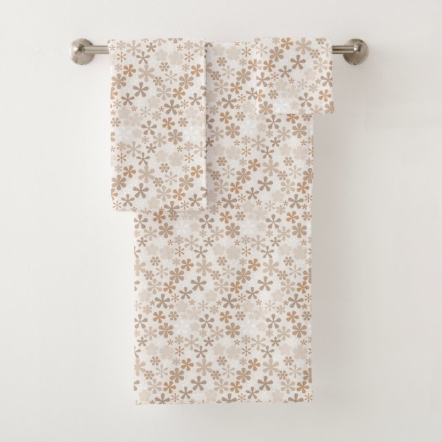 Daisy Flowers Beige Floral Aesthetic Ditsy Tan (En situation)