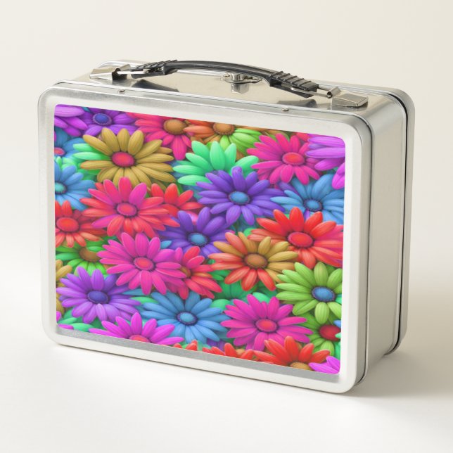 Daisy fou #10 - Lunchbox en métal (Dos)