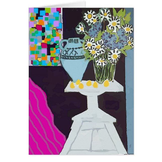 Daisy in Vase (Devant)