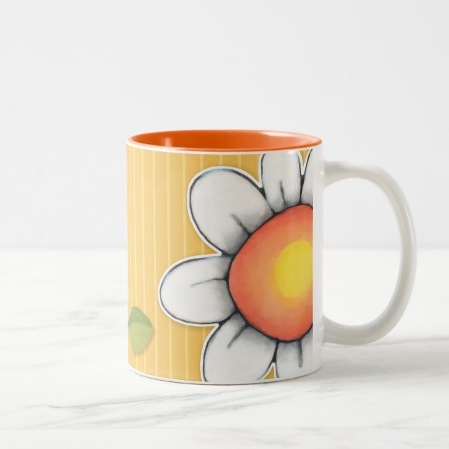 Daisy Joy Mug jaune (Droit)