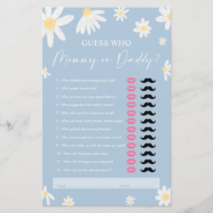 Daisy maman ou papa, Dusty Blue Guest Who Game
