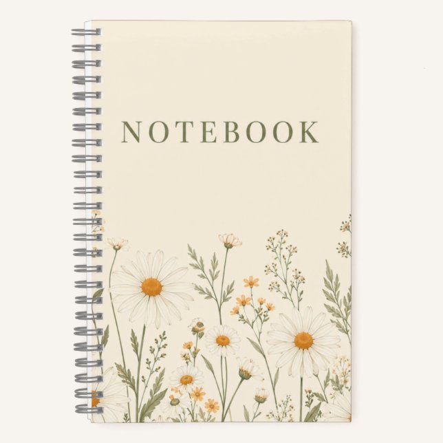 Daisy Notebook –  Dotted Journal (Recto)