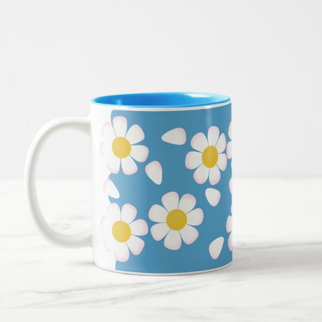Daisy Sky Springtime Mug (Gauche)
