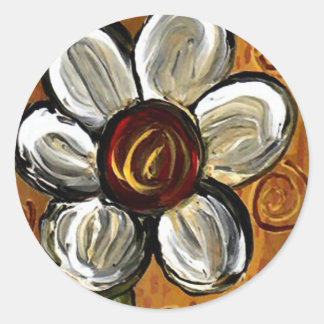 Daisy & Swirls - autocollant