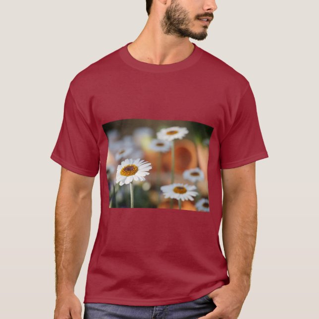 DAISY – T-Shirt Fleur Frais et Joyeux (Devant)