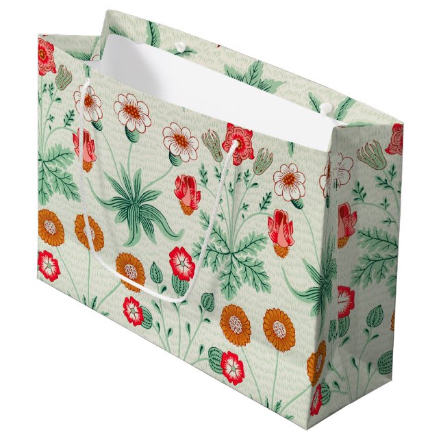 Daisy, William Morris Grand Sac Cadeau (Devant Angle)