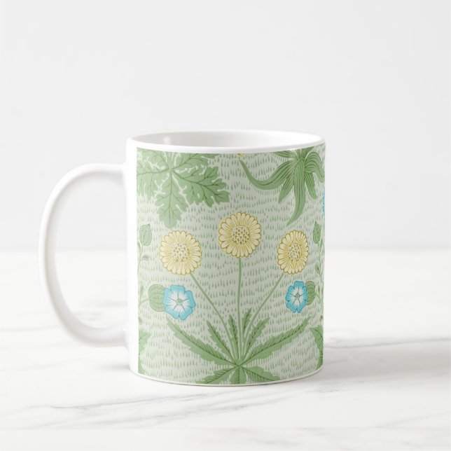 Daisy William Morris Mug à café à motifs floraux (Gauche)