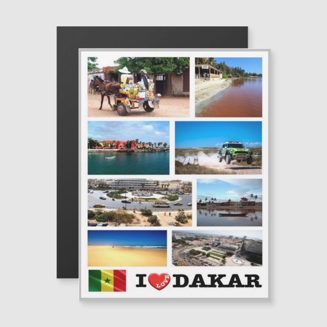 Dakar I Love - Sénégal - (Devant / Derrière)