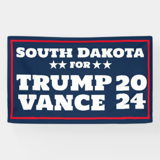 Dakota du Sud pour la bannière Trump Vance 2024