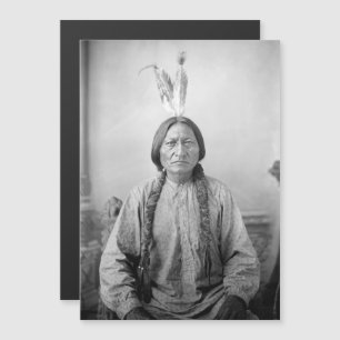 Dakota Leader assis Bull Amérindien