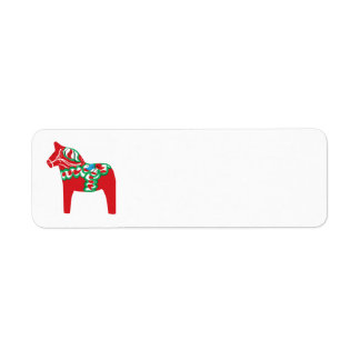Dala Horse Retour Étiquettes