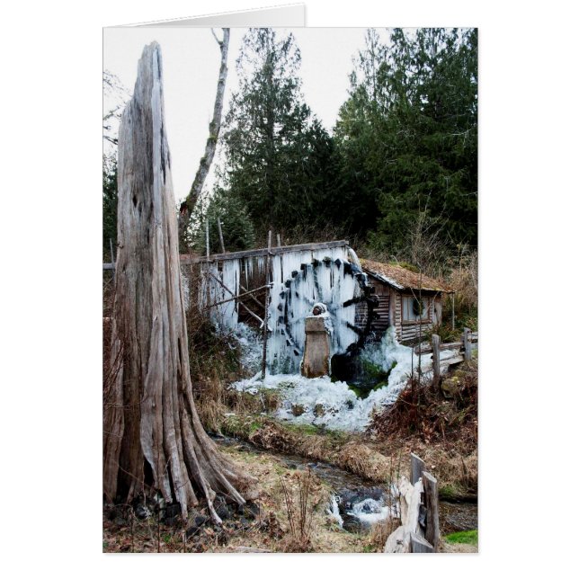 Dalby Waterwheel sur l'autoroute 106, WA (Devant)
