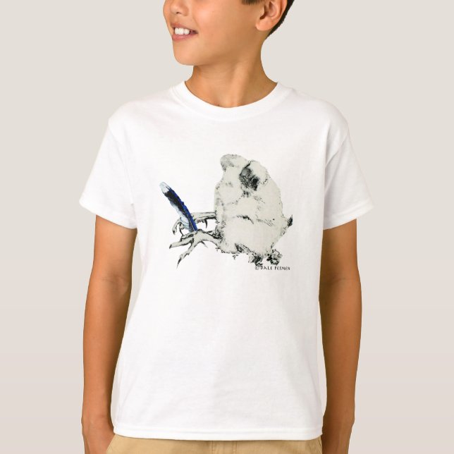Dale Bluejay - T-shirt au doigt d'enfant (Devant)