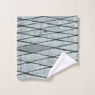 Dallage gris en béton