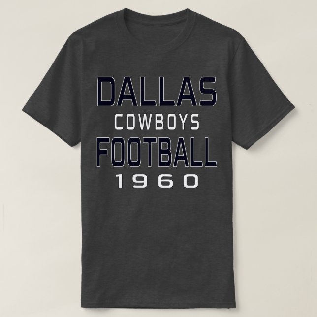 Dallas Cowboys 1960 Classic TShirt (Design devant)