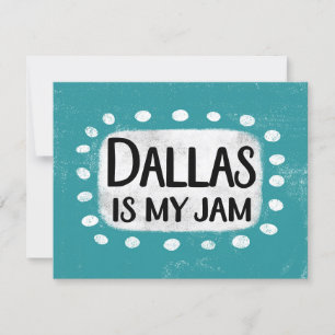Dallas Est Ma Carte De Voeux De Jam