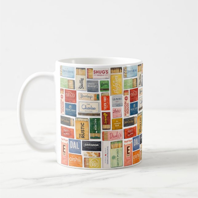 Dallas Matchbook Mug (Gauche)