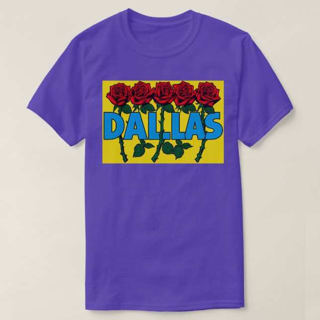 Dallas Roses TShirt (Design devant)