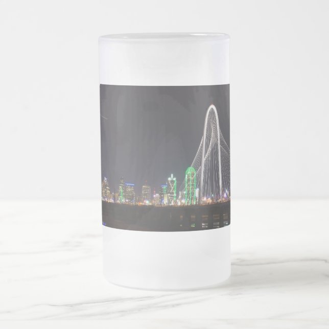 Dallas Skyline Hunt Frosted Mug (Centre)