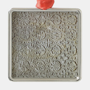 Dalle bizantine avec la décoration cruciforme,