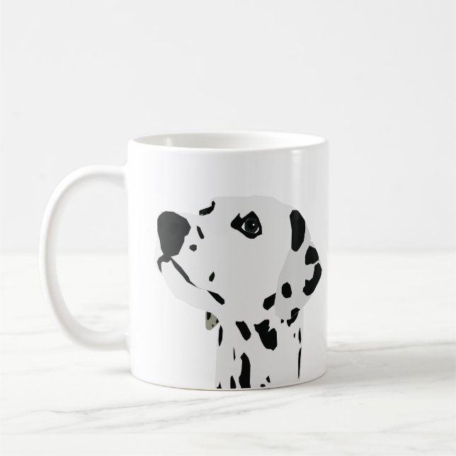 Dalmatie Amour café Mug (Gauche)