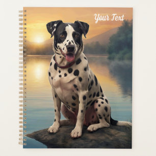 Dalmatien au bord d'un lac