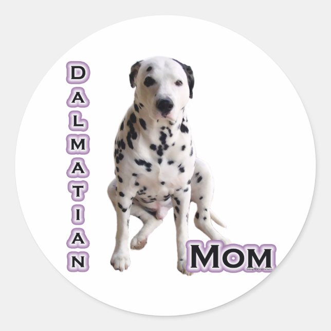 Dalmatien Maman 4 - Sticker (Devant)