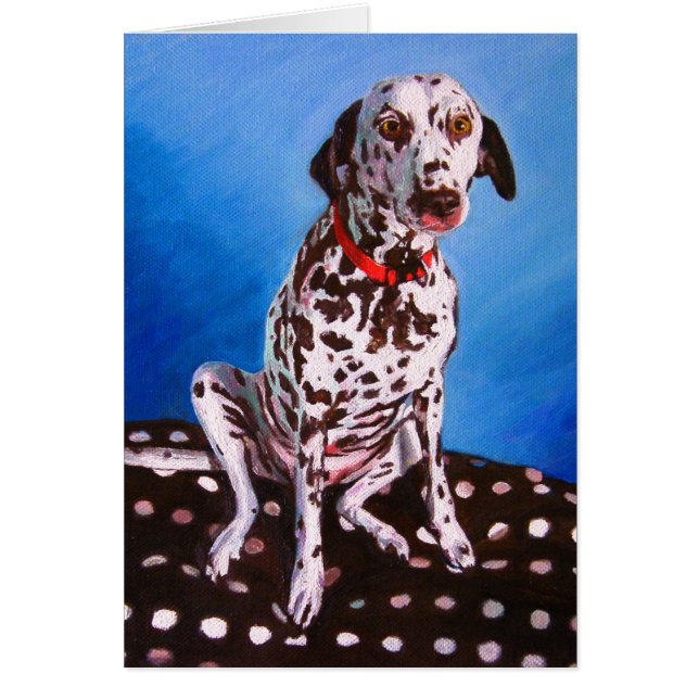 Dalmatien sur coussin rustique 2011 (Devant)