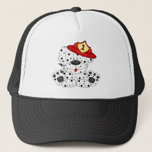 Dalmation et Casquette de chien d'incendie
